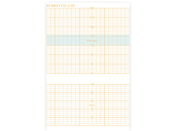 胎兒監(jiān)護(hù)儀記錄紙156mmX100mm-